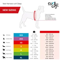 Curli Vest Harness clasp Air-Mesh red large - afbeelding 2