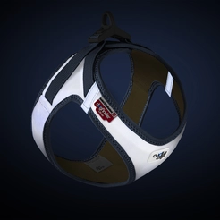 Curli Vest Harness clasp glow xxx-small - afbeelding 2