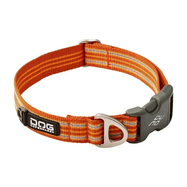 Dog Copenhagen urban collar large orange sun - afbeelding 1