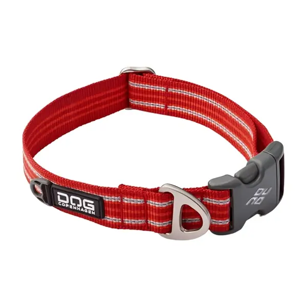 Dog Copenhagen urban collar medium classic red - afbeelding 1