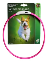 De Boon veiligheidsband led light 40-65cm roze - afbeelding 1