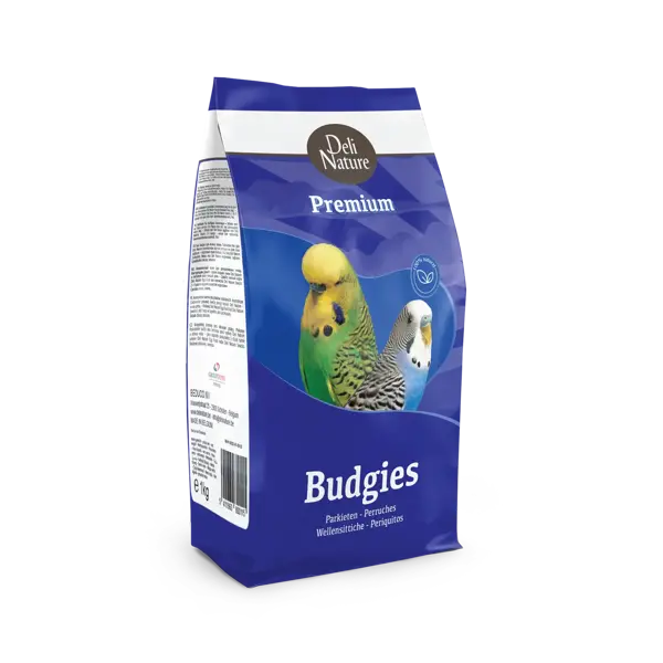 Deli Nature premium budgies parkietenzaad 1 kg - afbeelding 1