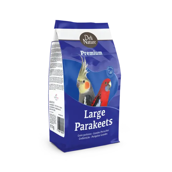 Deli Nature premium grote parkietenzaad 1kg - afbeelding 1