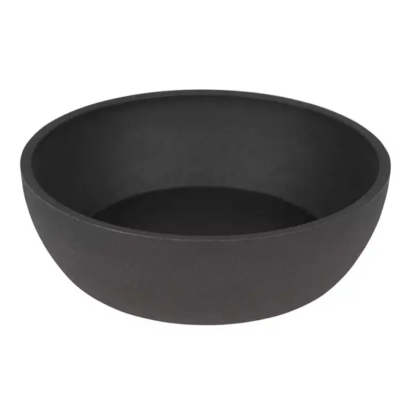 District 70 bamboo dog bowl medium dark grey - afbeelding 1