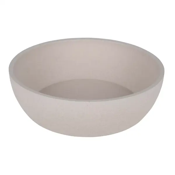 District 70 bamboo dog bowl medium merengue - afbeelding 1