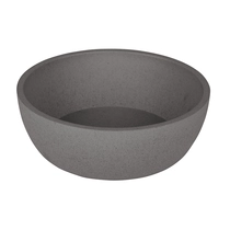District 70 bamboo dog bowl small grey - afbeelding 1