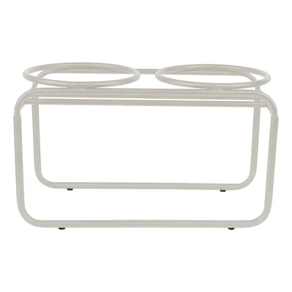 District 70 BUTLER metalen voerbakstandaard beige medium - afbeelding 1