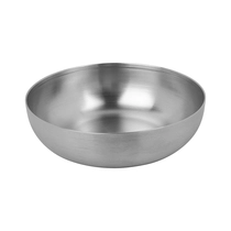 District 70 royal stainless steel cat bowl silver - afbeelding 1
