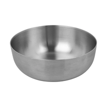 District 70 royal stainless steel dog bowl silver small - afbeelding 1