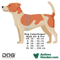 Dog Copenhagen comfort walk air harness large orange sun - afbeelding 5