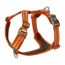 Dog Copenhagen comfort walk air harness large orange sun - afbeelding 1
