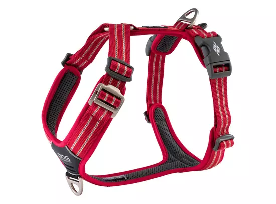 Dog Copenhagen comfort walk air harness medium classic red - afbeelding 1