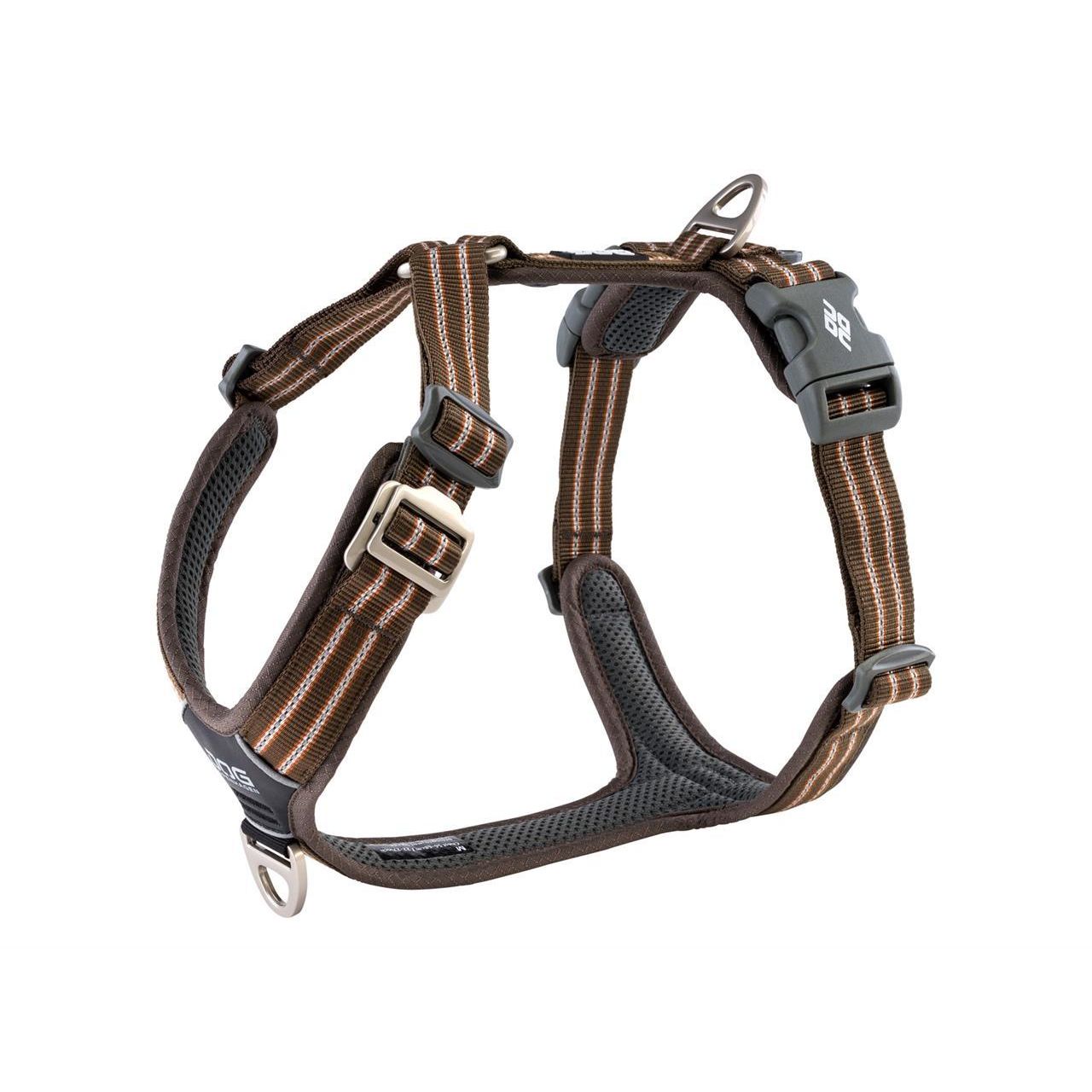 Dog Copenhagen comfort walk air harness medium mocca Van Noord's