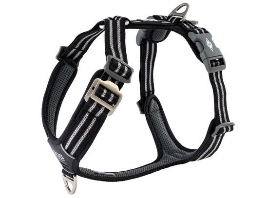 Dog Copenhagen comfort walk air harness small black - afbeelding 1