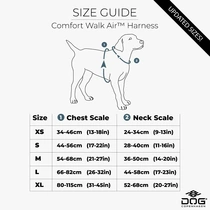 Dog Copenhagen comfort walk air harness x-large mocca - afbeelding 5