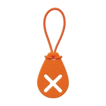 Dog Copenhagen flexy poop bag holder orange sun - afbeelding 1