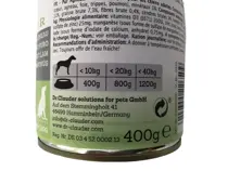 Dr.Clauder hond blik sensible puur lam 400 gram - afbeelding 3