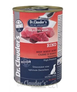 Dr.Clauder hond meat rund 400 gram