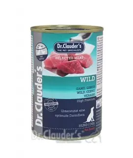 Dr.Clauder hond meat wild 400 gram