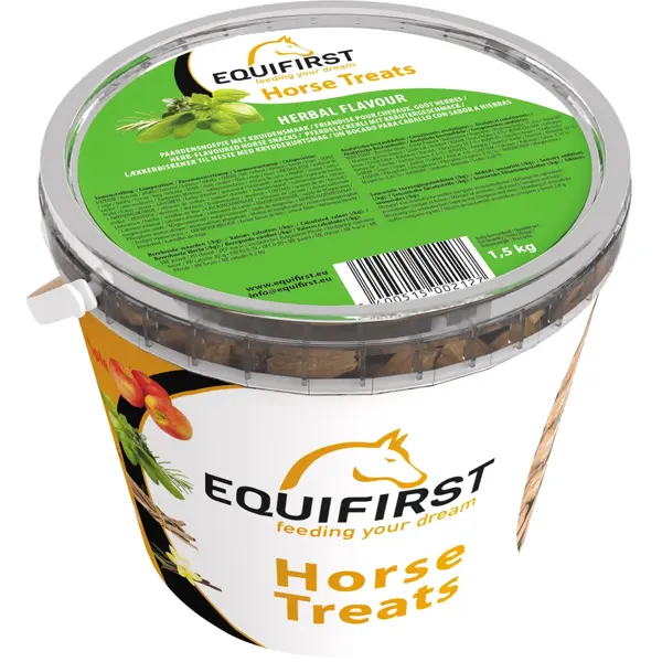 Equifirst horse treats herbal 1,5 kg paardensnoepjes