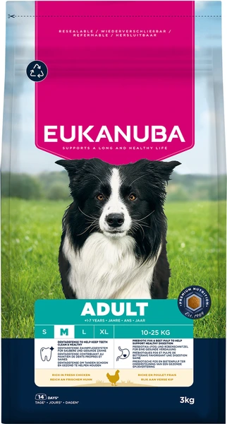 Eukanuba dog adult medium breed kip 3 kg Hondenvoer - afbeelding 1
