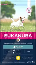 Eukanuba dog adult small breed kip 3 kg Hondenvoer