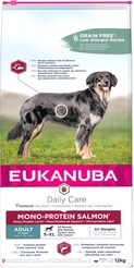 Eukanuba dog daily care adult mono proteïne zalm 12 kg Hondenvoer - afbeelding 3