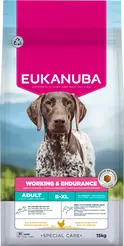Eukanuba dog daily care adult working&endurance 15 kg Hondenvoer