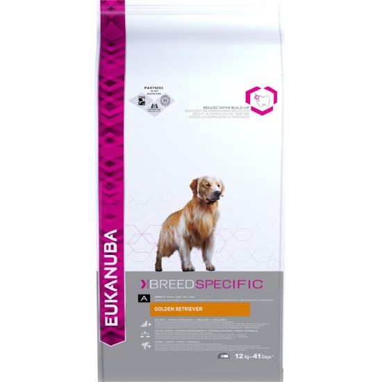Eukanuba dog golden retriever 12 kg Hondenvoer Van Noord's Dierenvoeders