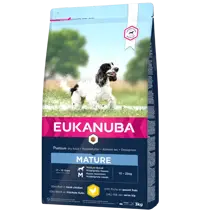 Eukanuba dog mature medium breed 3 kg Hondenvoer