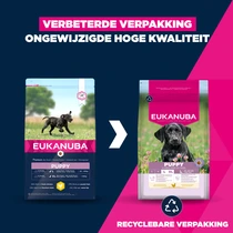 Eukanuba dog puppy large breed kip Hondenvoer 15 kg - afbeelding 2