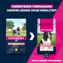 Eukanuba dog senior medium breed kip 15 kg Hondenvoer - afbeelding 6