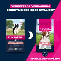 Eukanuba dog senior small&medium breed lam&rijst 12 kg Hondenvoer - afbeelding 3