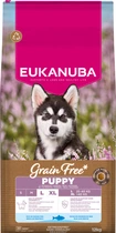 Eukanuba puppy large breed grain free rijk aan zeevis 12 kg Hondenvoer
