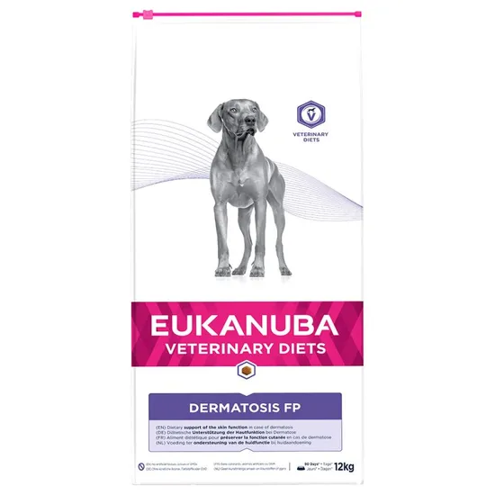 Eukanuba veterinary diet dog dermatosis 12 kg Hondenvoer - afbeelding 1