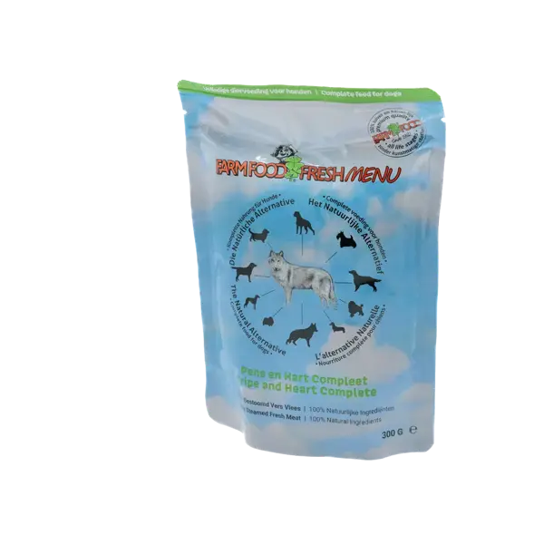 Farm Food fresh menu pens&hart compleet 300gr. - afbeelding 1