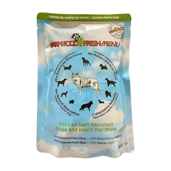 Farm Food fresh menu pens&hart compleet 300gr. - afbeelding 1