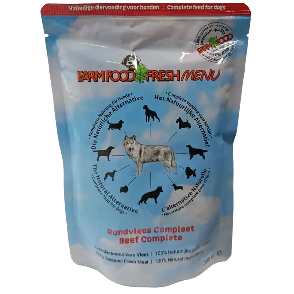 Farm Food fresh menu rundvlees compleet 10x300gr.