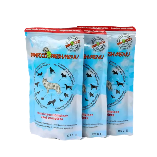 Farm Food fresh menu rundvlees compleet 16x125 gram