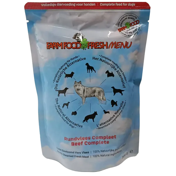 Farm Food fresh menu rundvlees compleet 300 gram