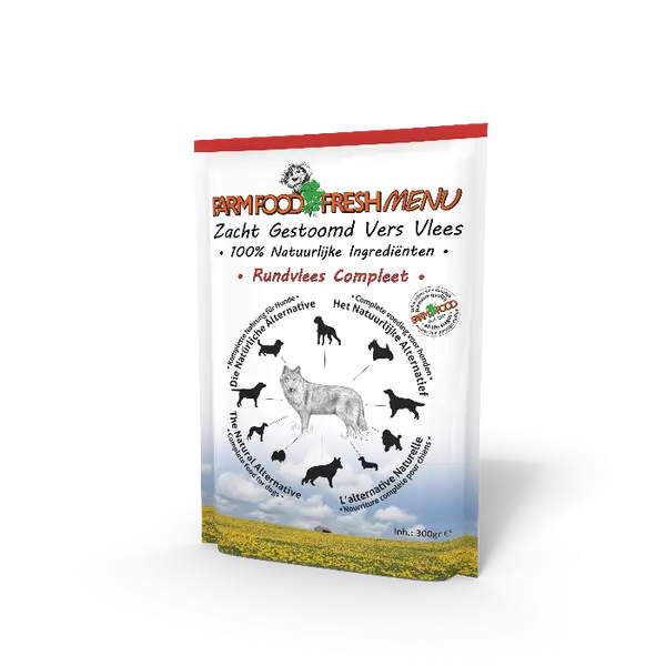 Farm Food fresh menu rundvlees compleet 300 gram