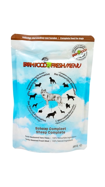 Farm Food fresh menu schaap compleet 300gr - afbeelding 1