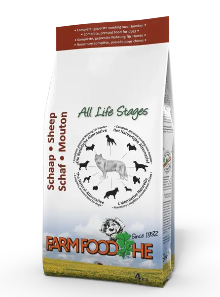 Farm Food he schaap 4 kg Hondenvoer