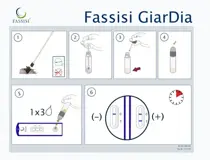 Fassisi sneltest giardia 5 stuks - afbeelding 2