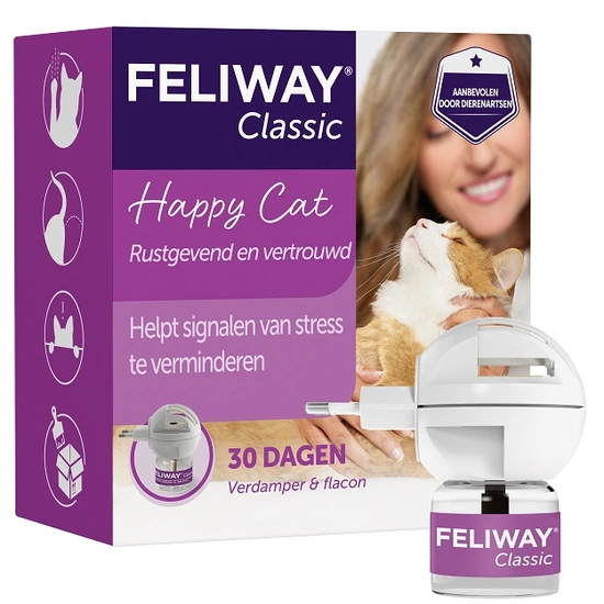 Feliway classic startset verdamper + flacon 48 ml.