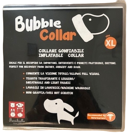 Ferribiella bubble collar oplaasbare kraag XL - afbeelding 1