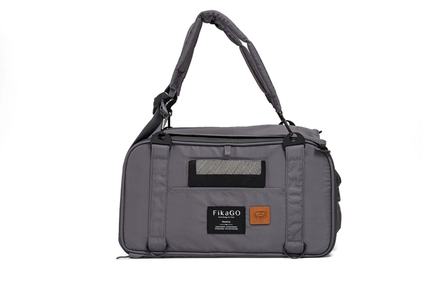 FikaGo truffle Carry on Carrier reisdraagtas grijs - afbeelding 1