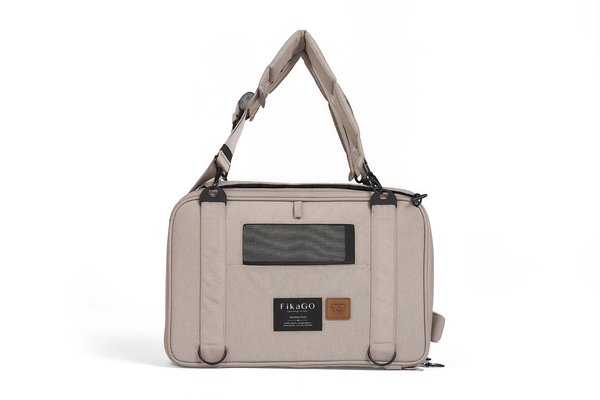 FikaGo truffle plus reisdraagtas sandy beige - afbeelding 1