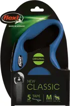 Flexi rollijn classic tape M 5 meter blauw - afbeelding 1