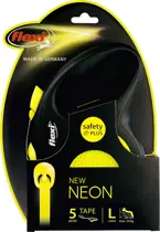 Flexi rollijn neon tape 5 meter large - afbeelding 1